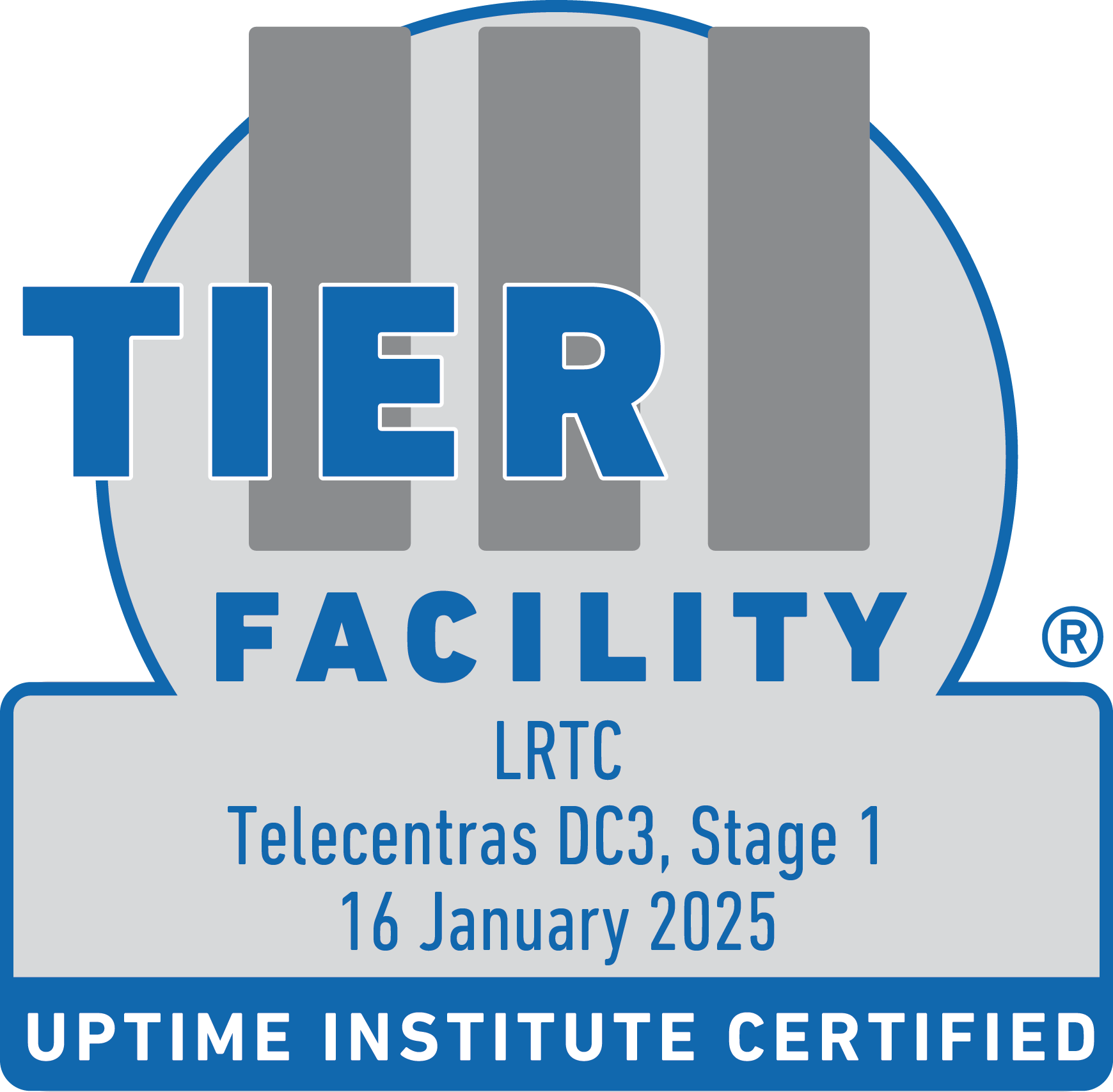 Telecentro valstybiniam duomenų centrui DC3 suteiktas Tier III sertifikatas